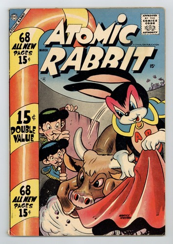 Atomic rabbit 4 - vg+, 4.5