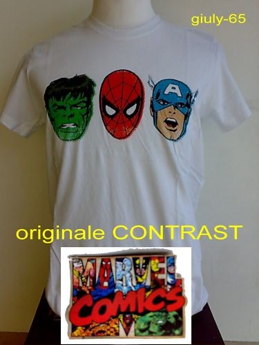 Shirt slim marvel super eroi - marvel,