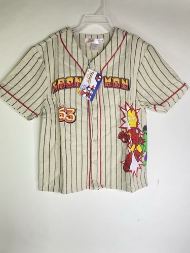 Maglia baseball marvel iron - marvel,