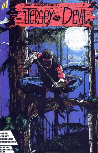 Jersey devil south - devil, vf;